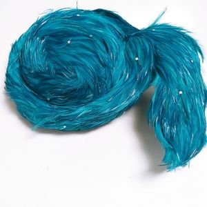 Jack McConnell vintage feather wool hat